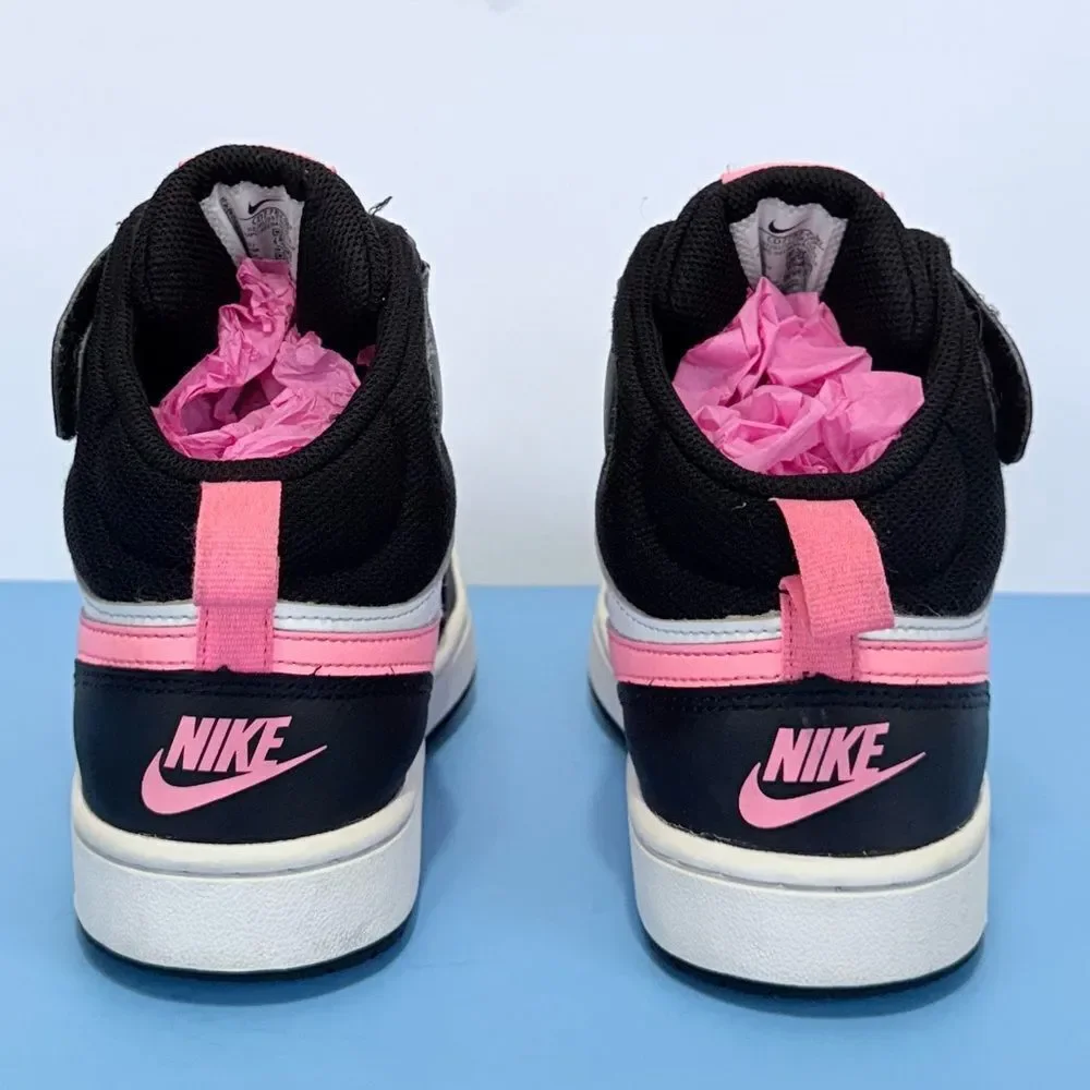 Nike Kids' Grade School Court Borough Mid 2 Sneakers Size Juniors 5Y - Picture 5 of 16